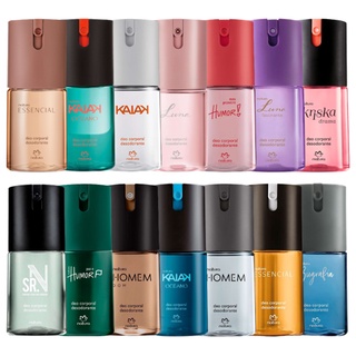 Desodorante Deo Corporal Natura Feminino ou Masculino - 100 ml (Essencial, Ilía, Revelar, Luna, Kaiak, Biografia, Humor, Homem Tato, Sr. N, Sintonia, Kriska)