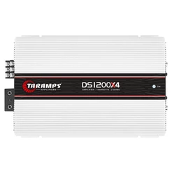 Modulo Taramps Ds1200x4 4 Canais 2 Ohms 1200w Rms Amplificador Automotivo Potencia Digital Ds1200