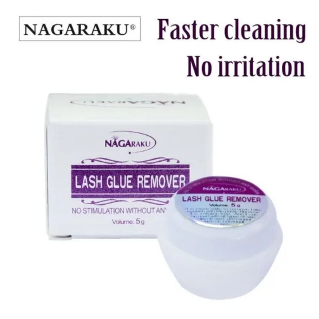 Removedor De Cílios Nagaraku Em Creme