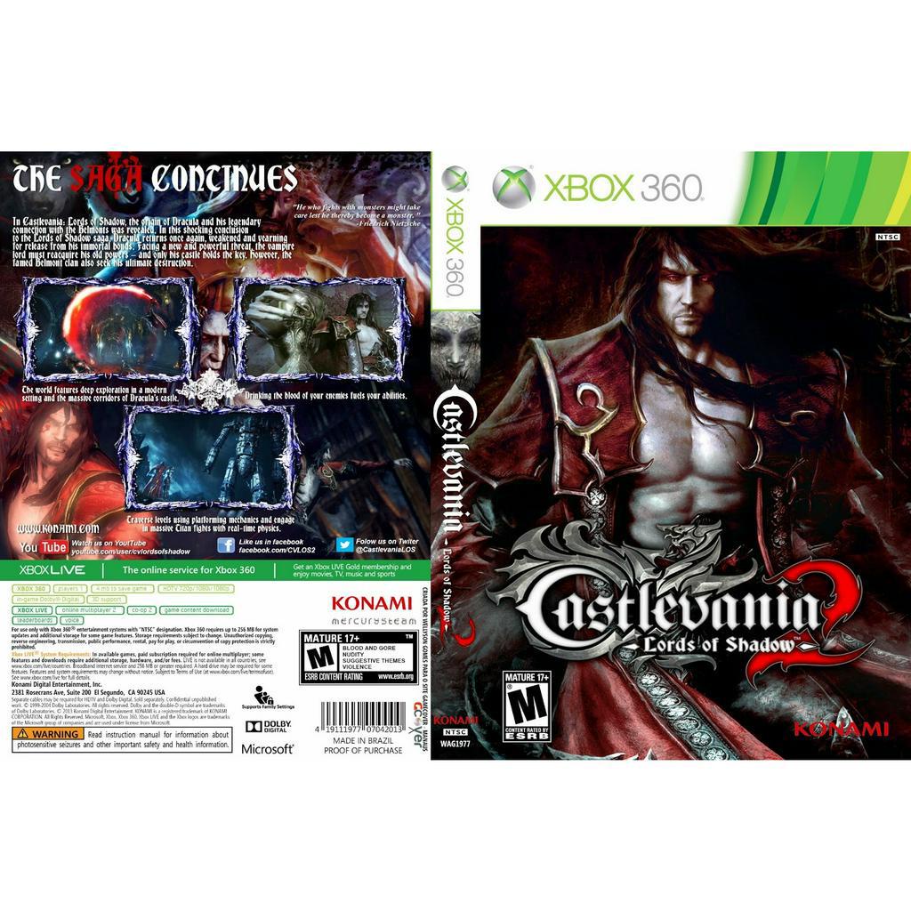 Castlevania L. of Shad. 2 P/ XBOX360 (LTU/LT/JTAG/RGH)