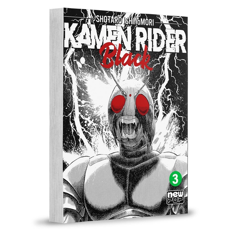Mangá - Kamen Rider Black - 3 - Novo/Lacrado em Oferta na Shopee
