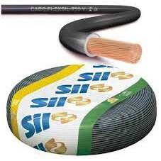 Fio Cabo Flexivel SIL 2,5 Rolo com 100 metros (Cores diversas)