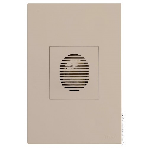 CJ CAMPAINHA CIGARRA (SOM) 4X2 -  RECTA AREIA SATIN FOSCO