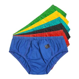 Kit 10 Unidades Cuecas Infantil Slip Lisa 100% Algodão Kids em Oferta na Shopee