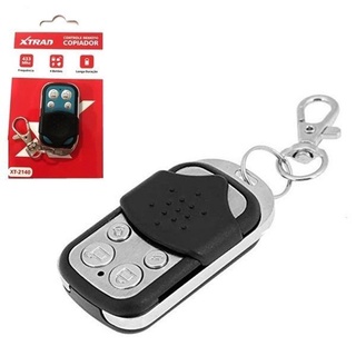 Controle Remoto Copiador Portão eletrônico Alarme Duplicador 433mhz XT-2140 Marca XTRAD