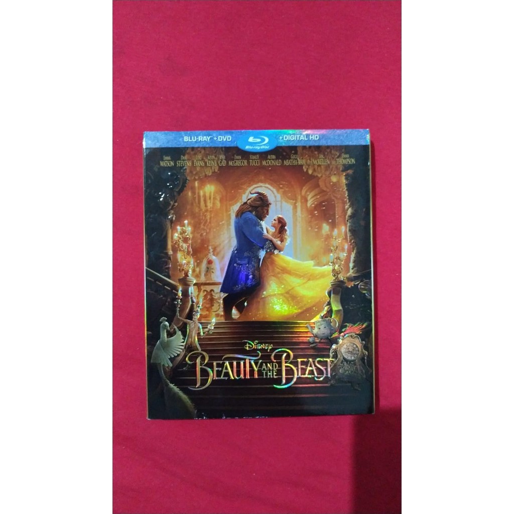 Bluray Blu-ray A Bela e a Fera 3D (Live Action) (3D e 2D) - Com Luva
