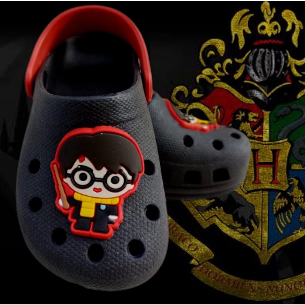 Babuche Infantil Menino Harry Potter Anatomico Ortopedico Ideal Escola Colegio Piscina Praia Caminhada