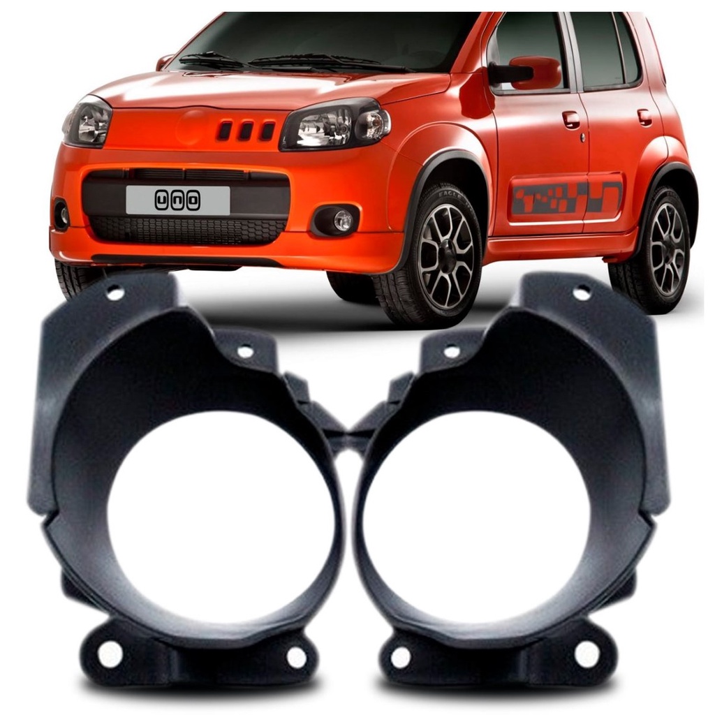 Suporte Moldura Milha Uno Moderno 2011 2012 2013 2014 2015 em Oferta na Shopee