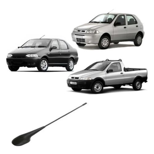 Antena Teto Fiat Palio Siena Strada Uno Idea em Oferta na Shopee
