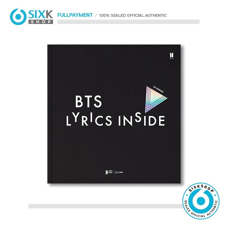 BTS - Lyrics Inside (10 songs) official MD em Oferta na Shopee