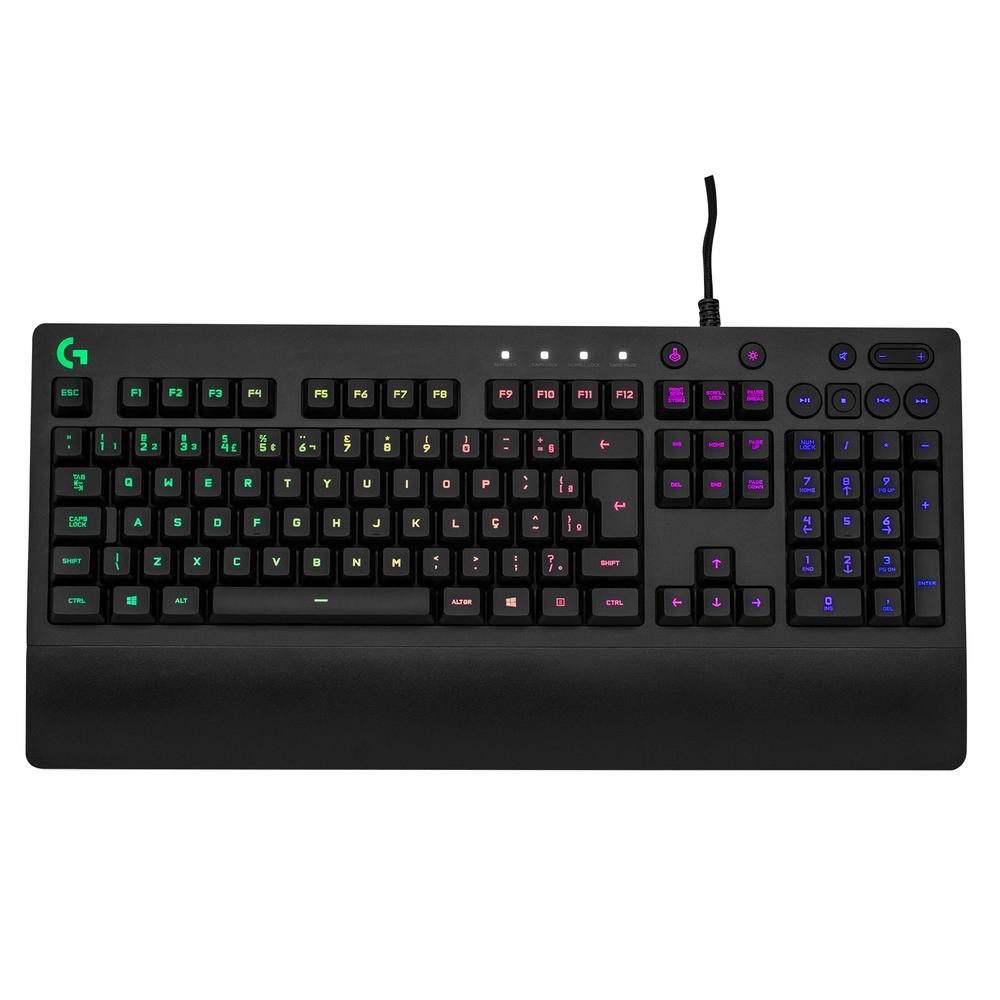 TECLADO LOGITECH GAMER G213 PRODIGY RGB ABNT2