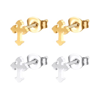 Brinco Aço Cirúrgico Modelo Cruz em Oferta na Shopee