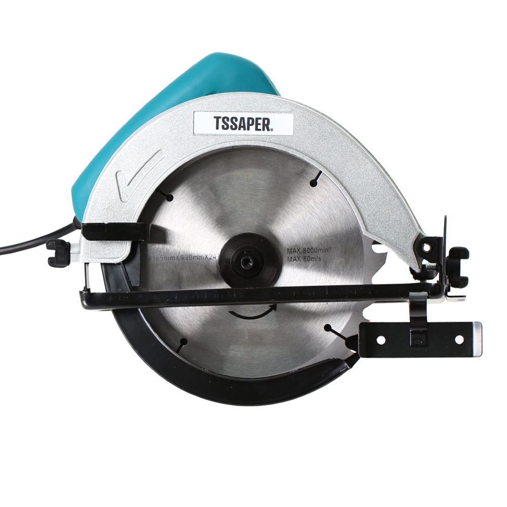 Serra Circular Para Madeira 1200w 180mm + disco marca Tssaper · foto 2