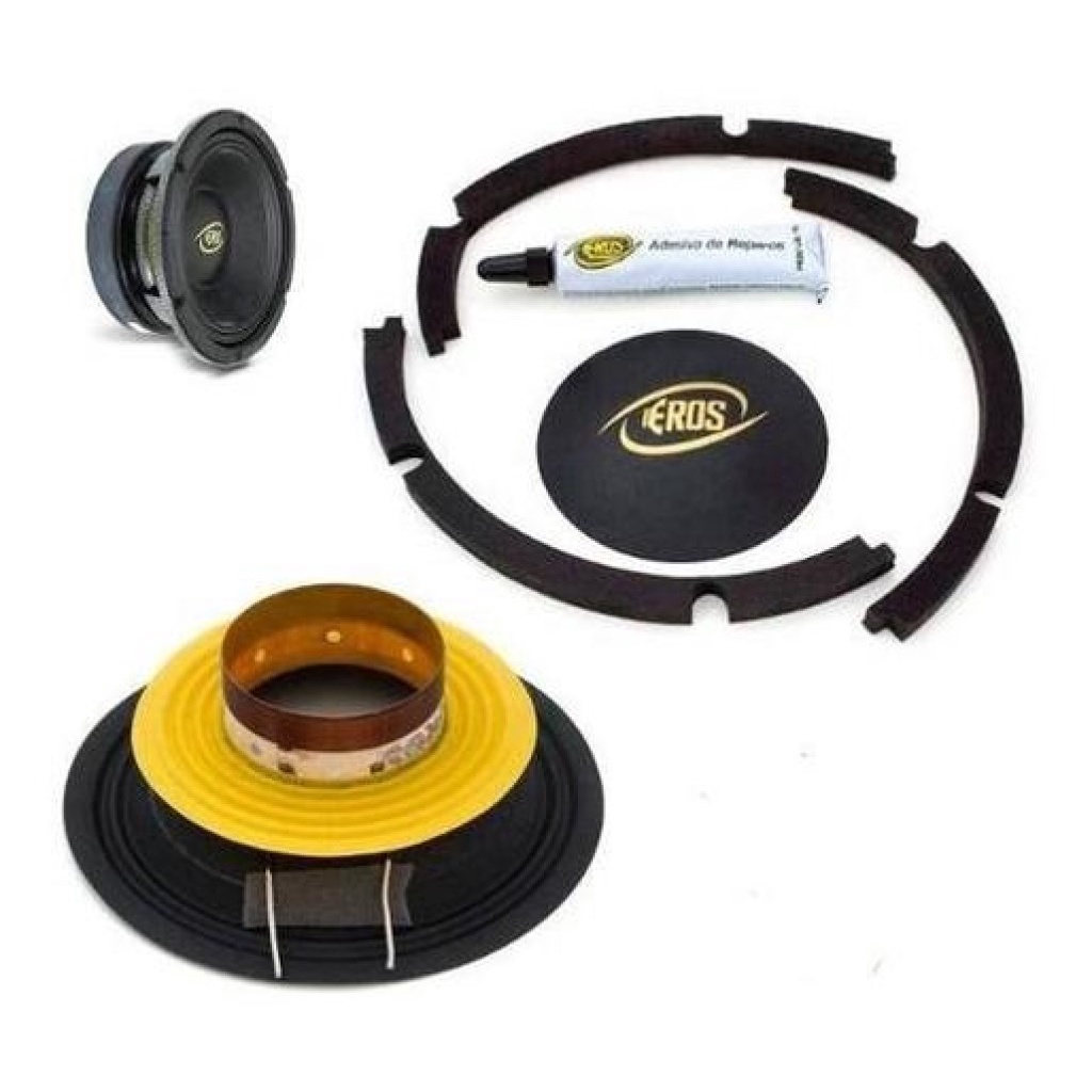 Reparo Original Alto Falantes Eros E 358 Xh Black 8 polegadas 8 Ohms em Oferta na Shopee