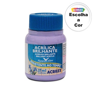 Tinta Acrílica Brilhante 37ml - Escolha a Cor - Acrilex em Oferta na Shopee
