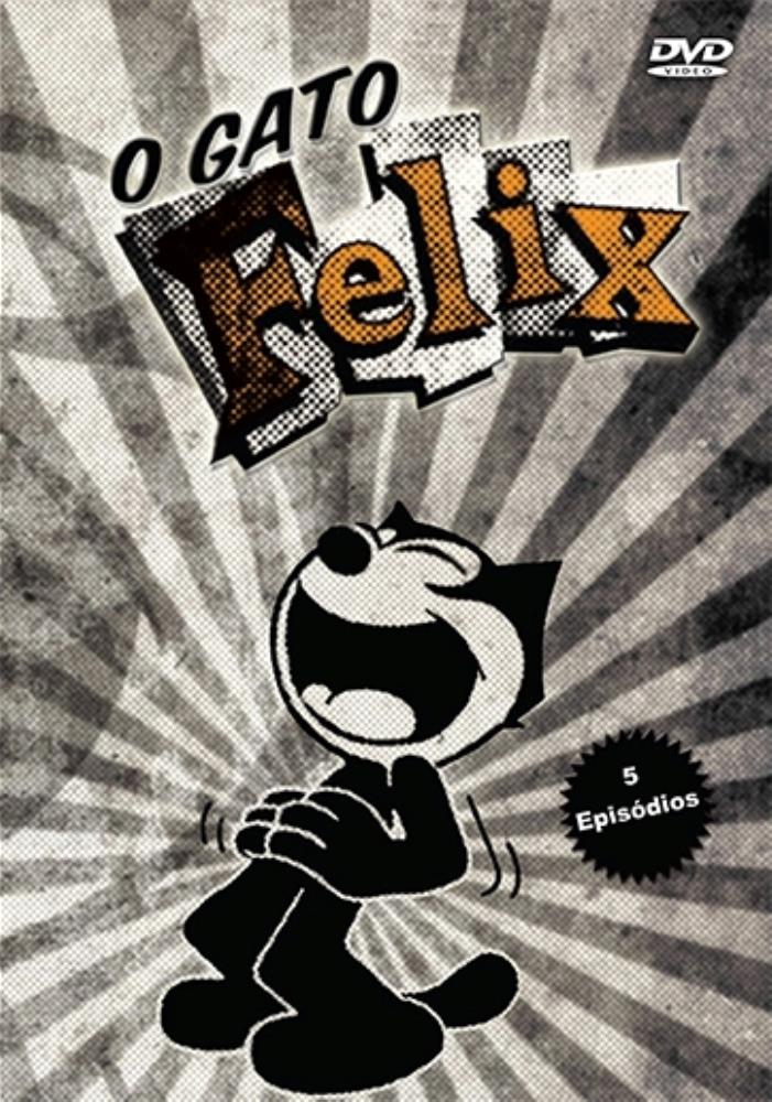 DVD O Gato Felix - 5 Episódios  Raridade Original