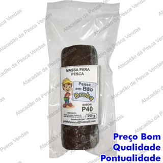 Massa P/ PESCA Vários Sabores 200g em Oferta na Shopee