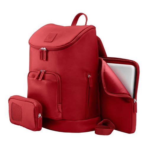 Mochila Feminina P Notebook Hp Necessaire Cayman 26055