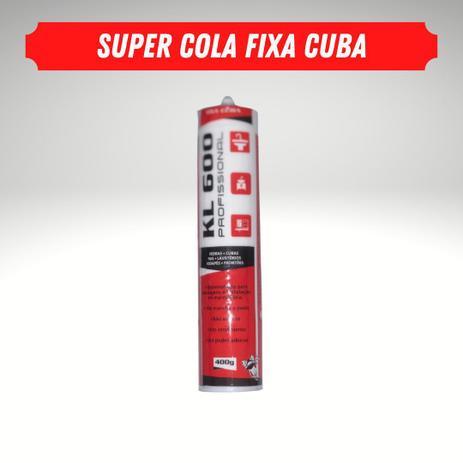 Cola Cuba Fixa Pia Granito Marmore Porcelana Plastico