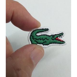 10 Patchs bordado Croc. Jacaré Termocolante