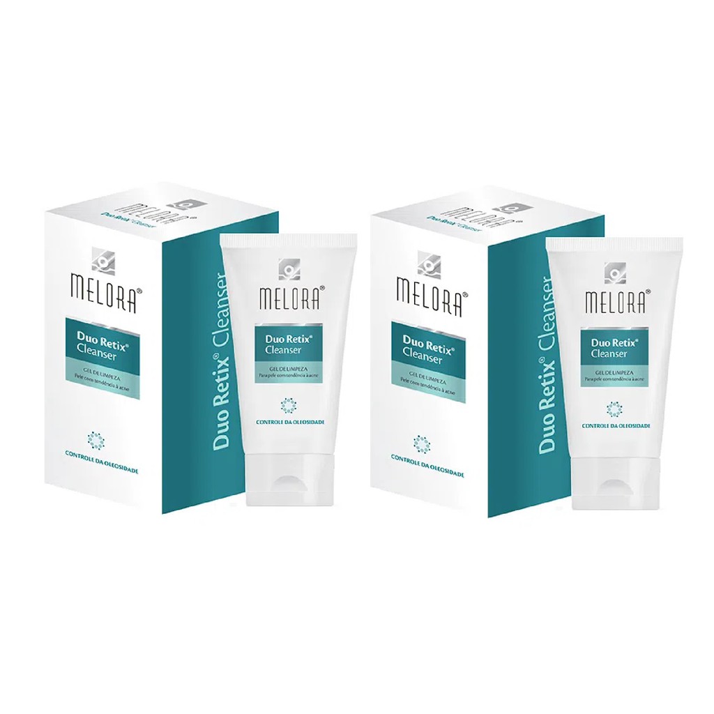 Combo 2 unidades Duo Retix Cleanser Melora - Limpador Facial - 150g
