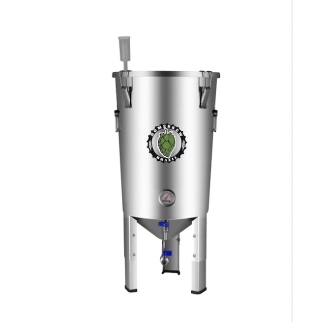 Fermentador 32l inox completo com chiller e capa térmica