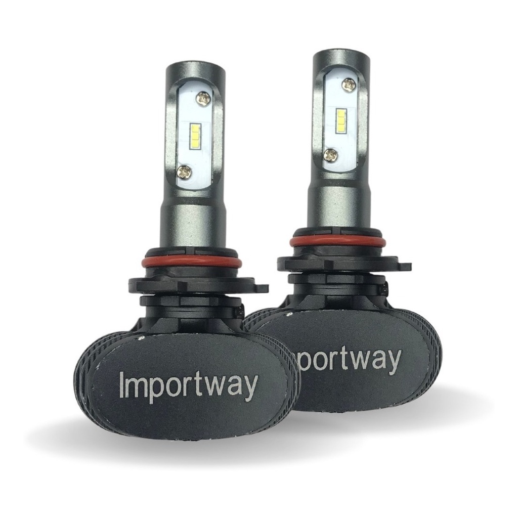 Par De Lâmpada Ultra Led Ultraled Encaixe HB4 9006 6000k 10000 Lumens Efeito Xenon Importway - Spare Parts and Accessories for Vehicles