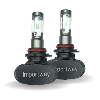 Par De Lâmpada Ultra Led Ultraled Encaixe HB4 9006 6000k 10000 Lumens Efeito Xenon Importway