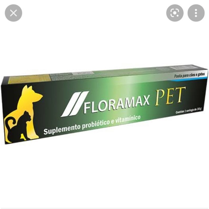 Floramax pet probiotico suplemento vitaminico para diarreia de cães e ...