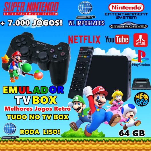 Game Retrô 17.000 Jogos 64 Gigas