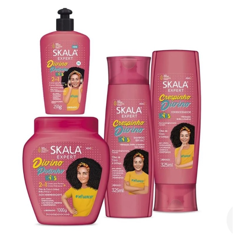 Skala Infantil Divino Potinho 2 Em 1 Kids Kit C/4 Produtos em Oferta na Shopee