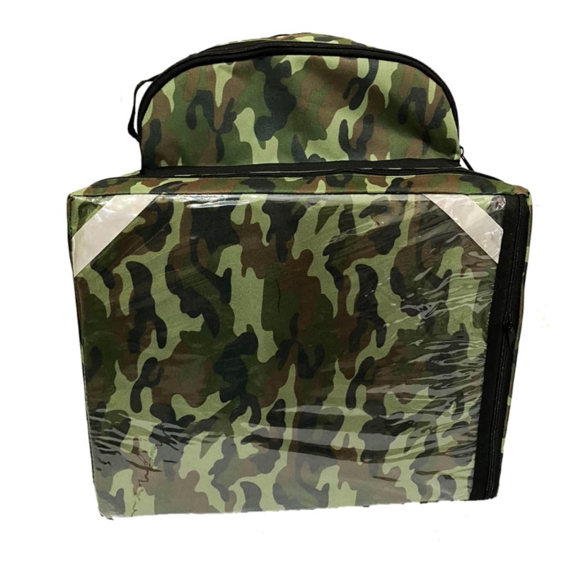 Bag Mochila Motoboy Camuflada Reforçadas (sem isopor)