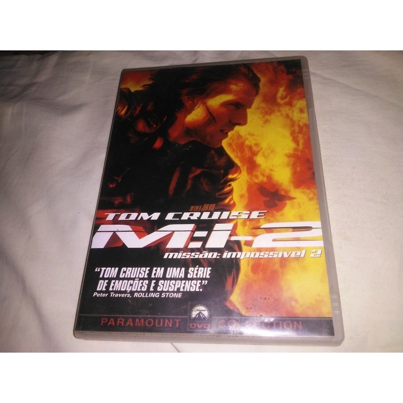 Dvd Missão Impossível 2 Usado Original Bom Estado