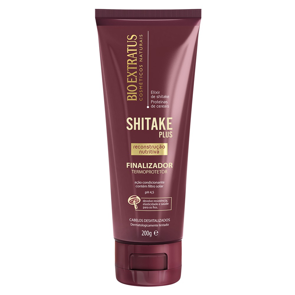 Shitake Finalizador Termoprotetor 200g Bio Extratus em Oferta na Shopee