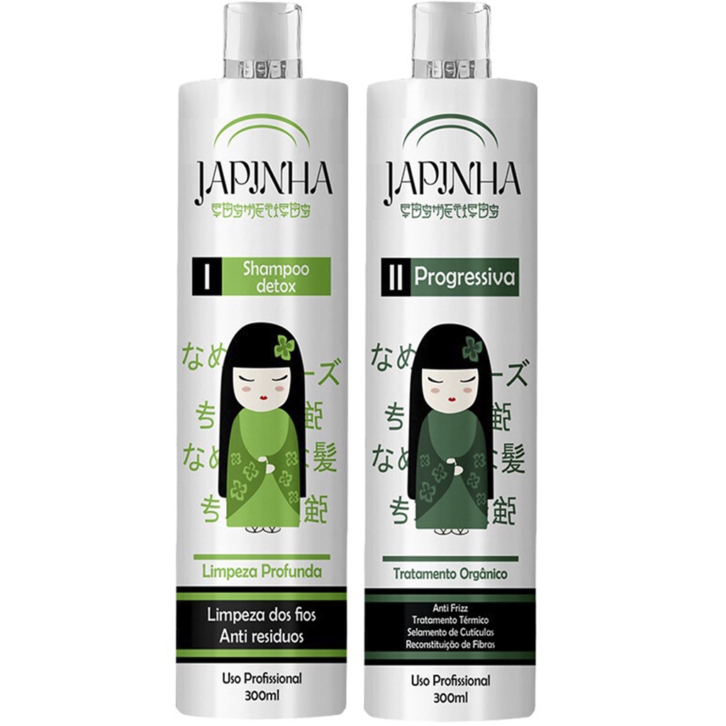 Kit Progressiva Japonesa Shampoo + Ativo Sem Formol Shopee Brasil