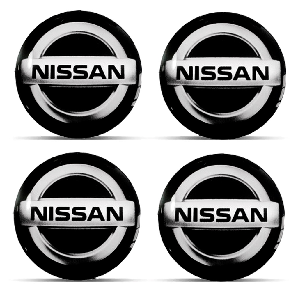 Kit 4 Emblema Resinado Nissan Calota 48mm em Oferta na Shopee