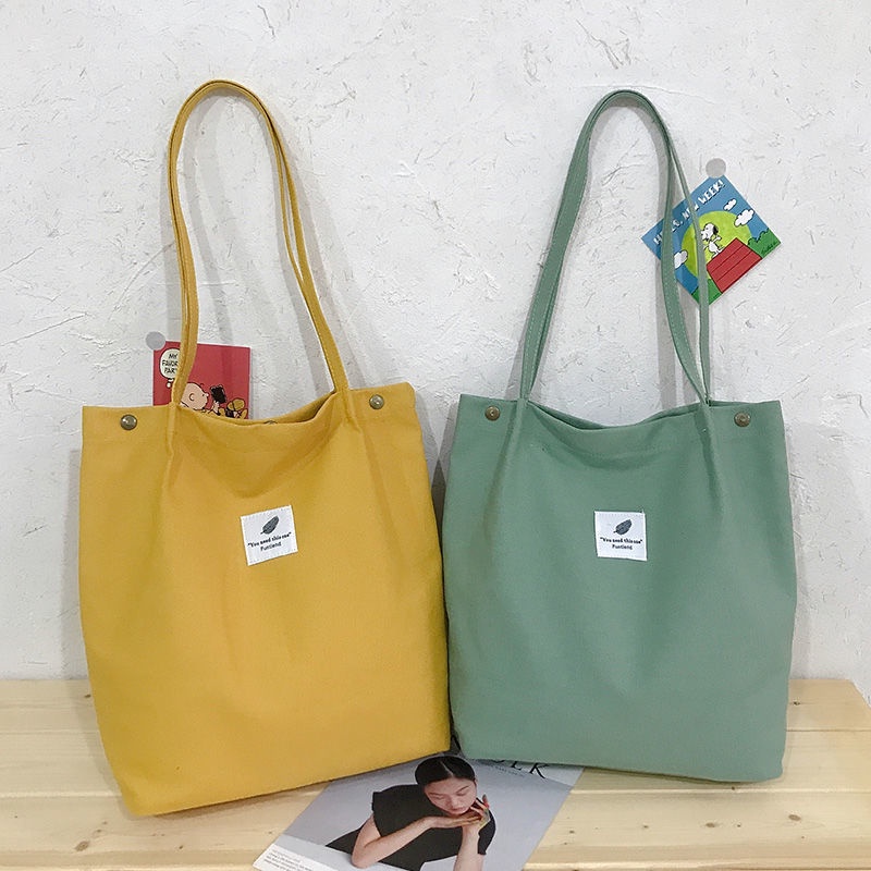 Bolsa de pano vintage feminina de grande capacidade | Shopee Brasil