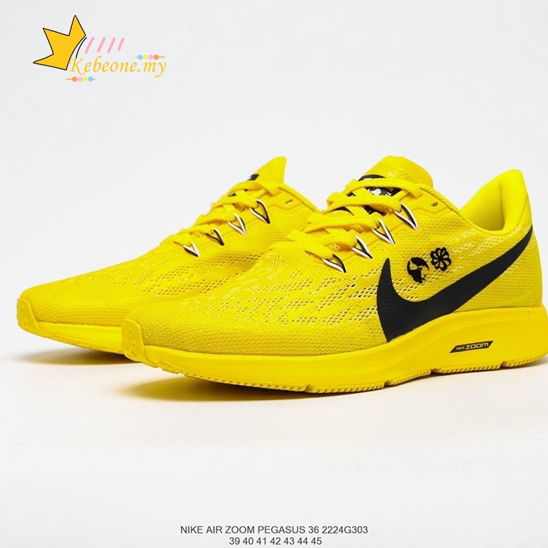 Amarelo Tênis Esportivo Masculino Nike Air Zoom Pegasus De Corrida Respirável | Shopee Brasil