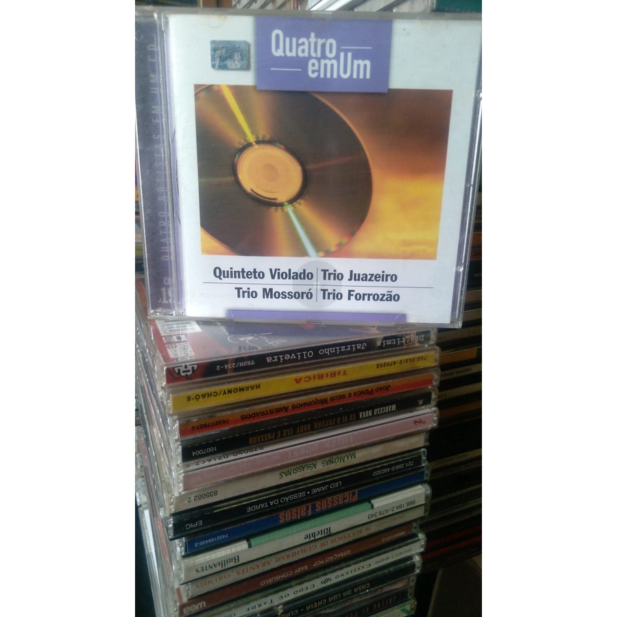 CD Quatro em Um Quinteto Violado Tiro Forrozão Trio Mossoró Trio Juazeiro(2001) BMG