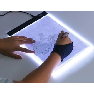Mesa De Desenho Com Luz Led e Cabo USB Para Papel  A4 Transposição em Oferta na Shopee