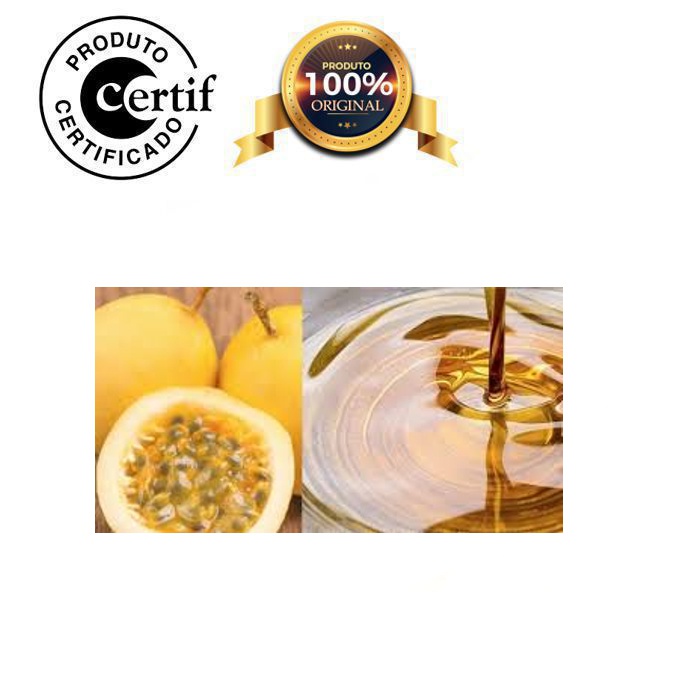 Óleo Vegetal de Maracujá 500ml Prensado a frio com laudo