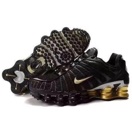 nike 4 molas preto e dourado
