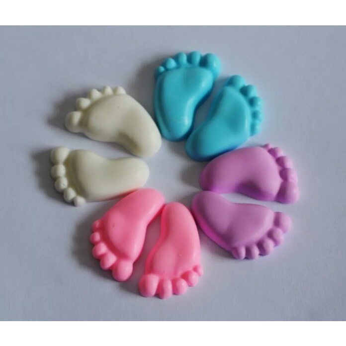 Sabonete de Pezinho com Aroma - 30 pezinhos ( 15 pares ) para Lembrancinhas