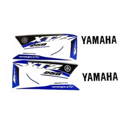 Jogo Adesivos Kit Faixa Compatível Xtz 250 Lander 2016 Azul
