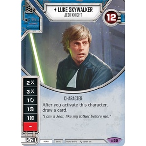 AW 35 - Luke Skywalker - Star Wars Destiny