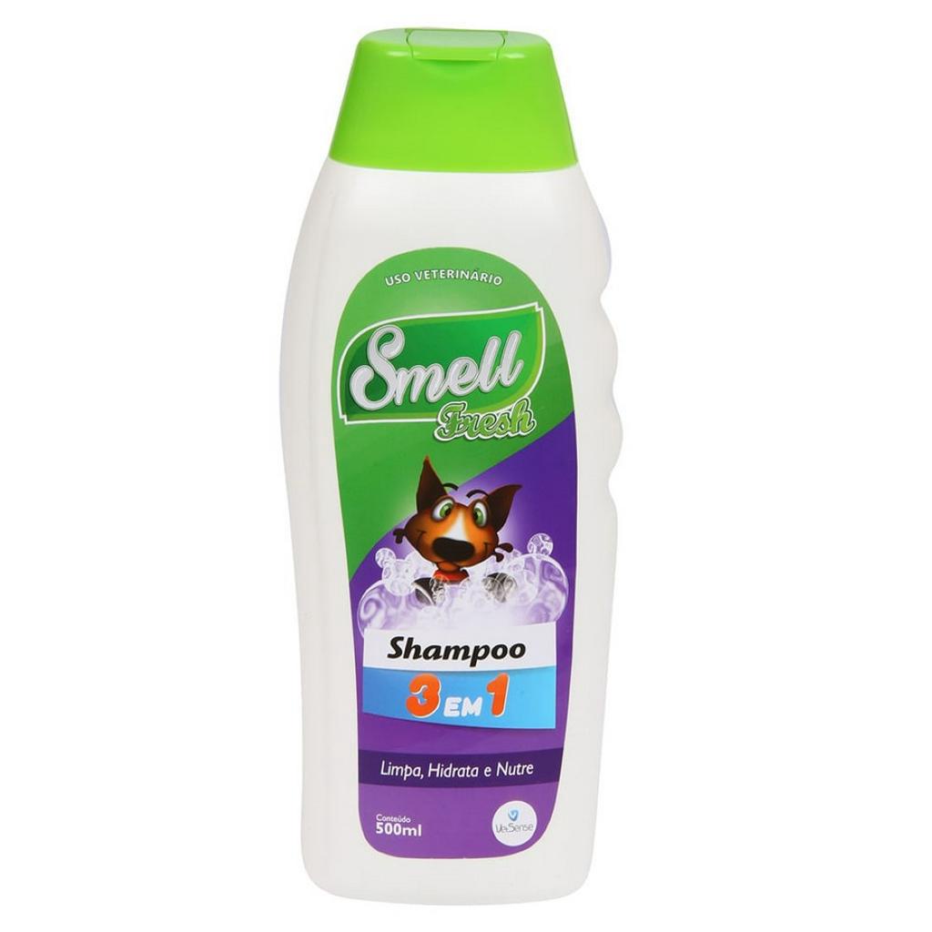 Shampoo 3x1 500ml Smell Para Cachorro e Gato
