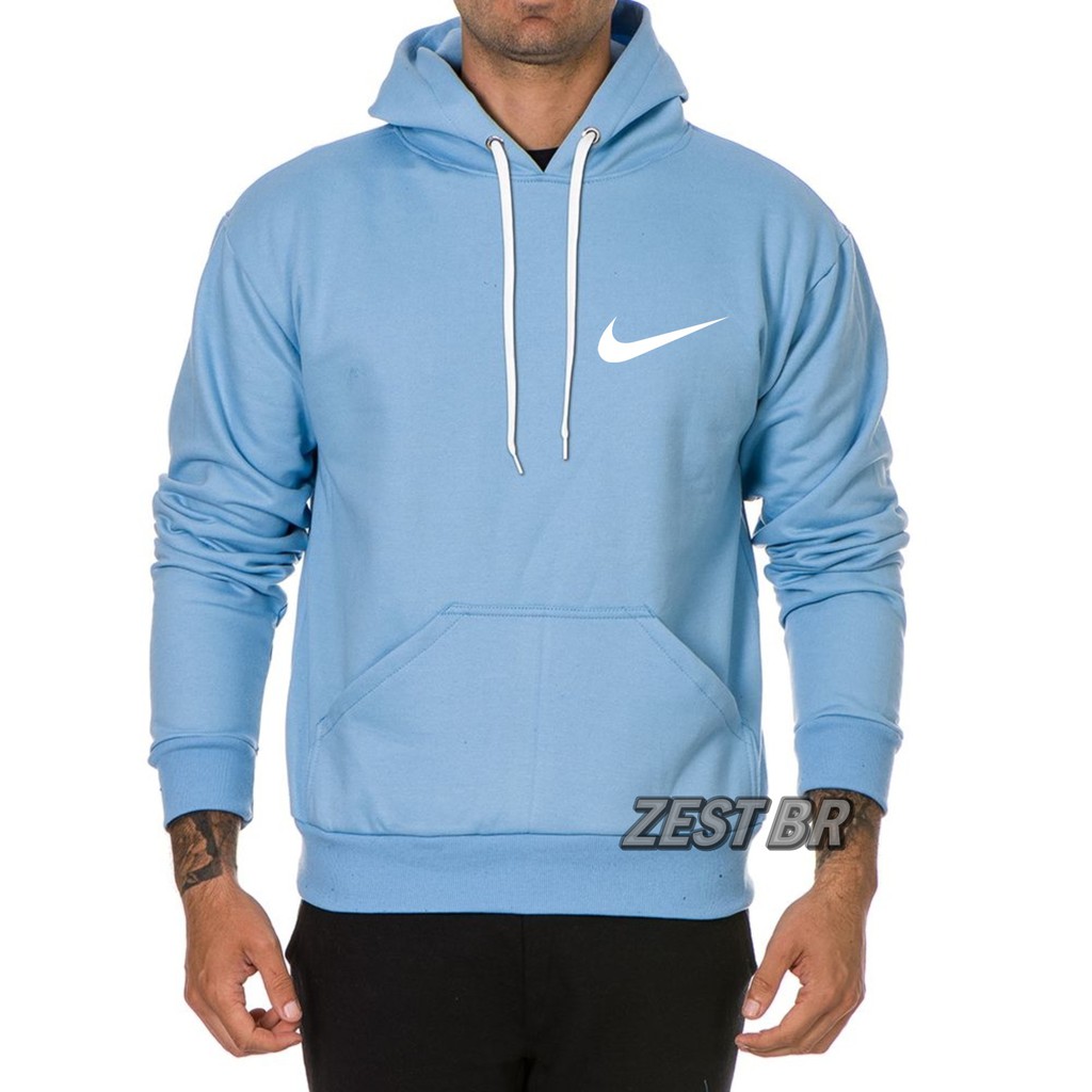 Moletom nike hot sale azul bebe