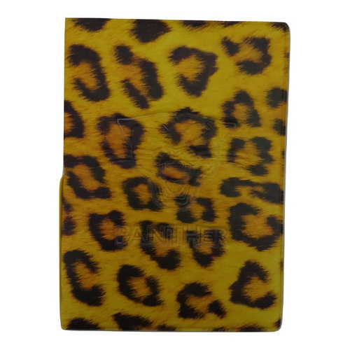 Capa Para Passaporte De Pvc Imitando a Pele de Onça / tigre / Pantera Estilo Fino para gente fina da World Trip
