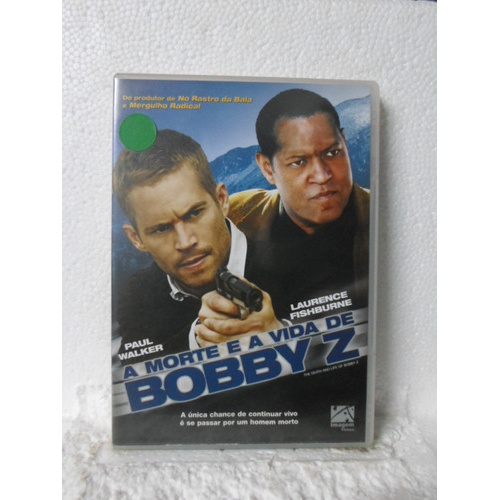 Dvd A Morte E A Vida De Bobby Z - Original - Paul Walker