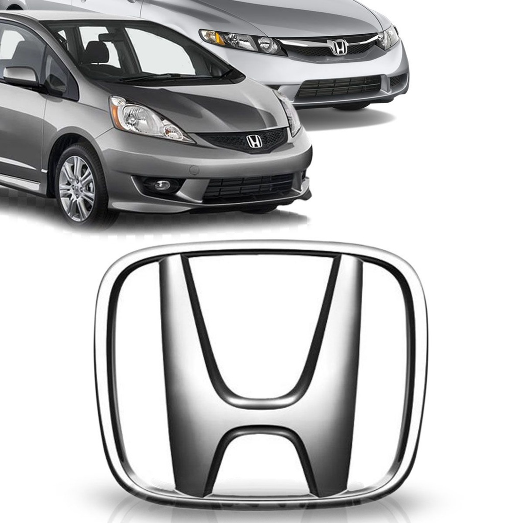 Emblema simbolo logotipo Honda Grade para-choque Civic 2007 2008 2009 2010 2011 New fit em Oferta na Shopee